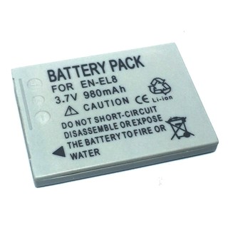 แบตเตอรี่กล้อง Nikon Digital Camera Battery รุ่น EN-EL8 / ENEL8