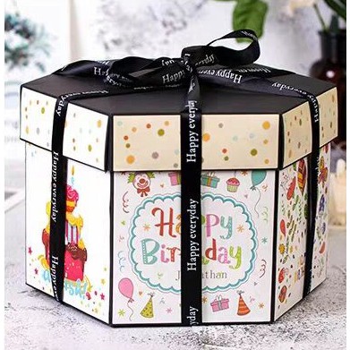 [XXL] กล่องของขวัญวันเกิด  อัลบัมรูป ของขวัญวาเลนไทน์ กล่อของขวัญ ของขวัญ DIY - รูปที่ 2