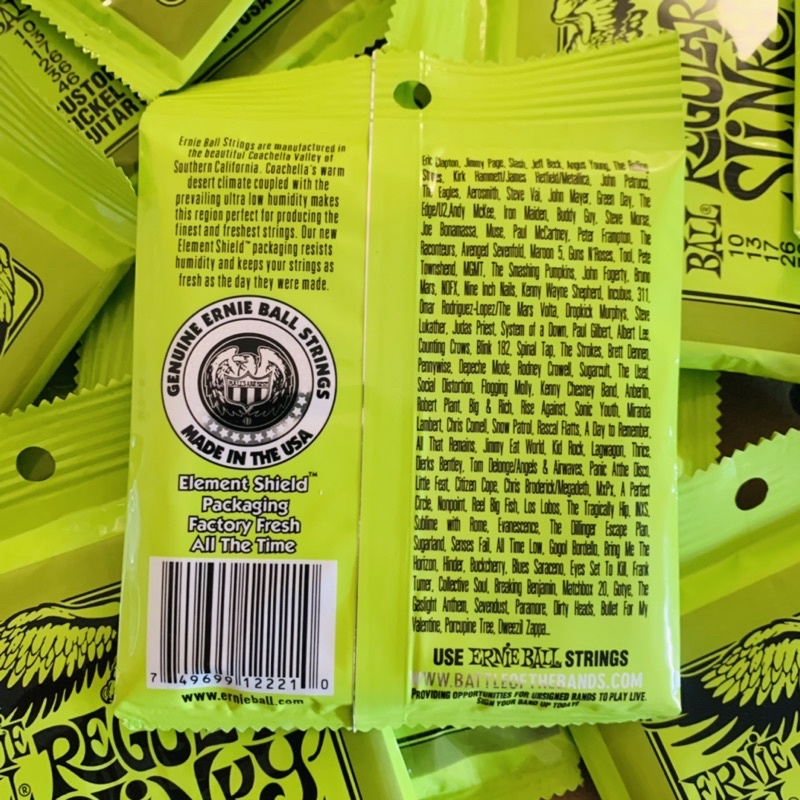 สายกีต้าร์ไฟฟ้า ERNIE BALL 💥เบอร9 เบอร์10 ครบ6เส้น💥เสียงดีราคาประหยัด - รูปที่ 4