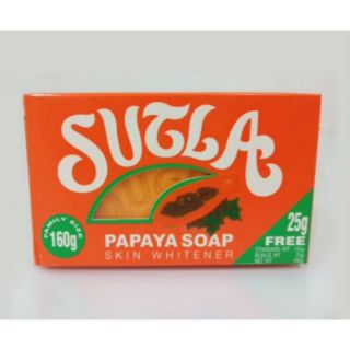 สบู่มะละกอ SUZLA ของแท้  (ก้อนละ 160 กรัม)