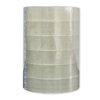 เทปใสแกน 3นิ้ว 1นิ้ว x 72 หลา แพ็ค 6 ม้วน Clear tape, 3  core, 1  x 72 yards, pack of 6