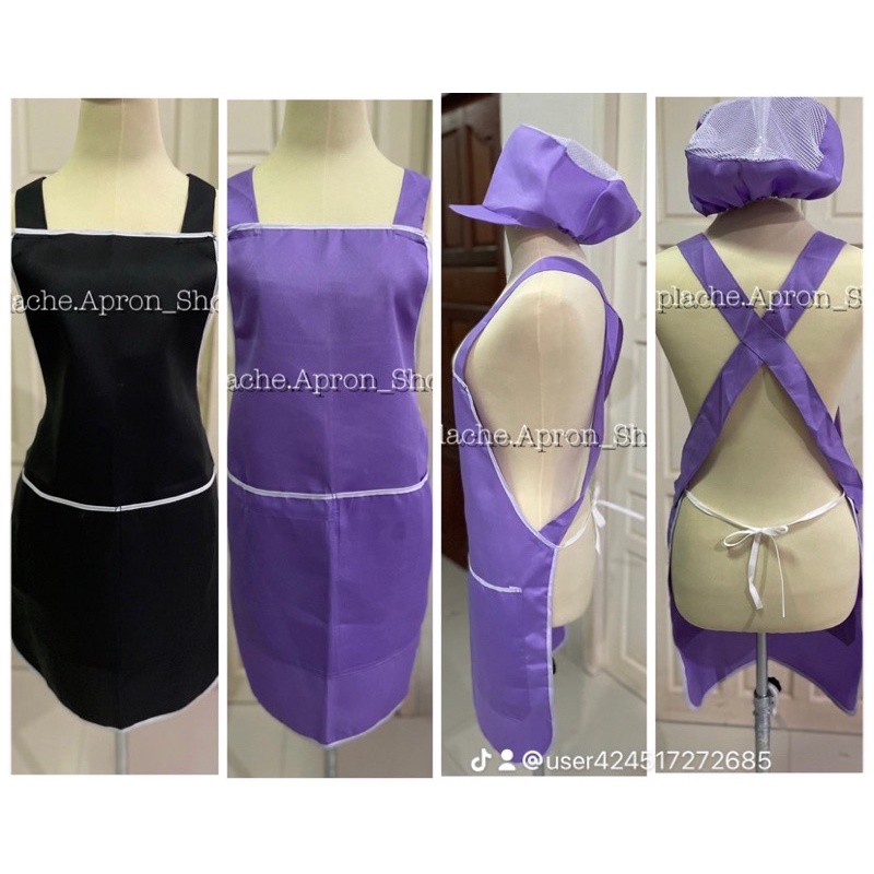 ผ้ากันเปื้อน 2 กระเป๋า 1 ซิป - รูปที่ 3