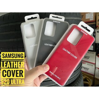 Samsung S20 Ultra 5G Leather Cover เเท้ใหม่