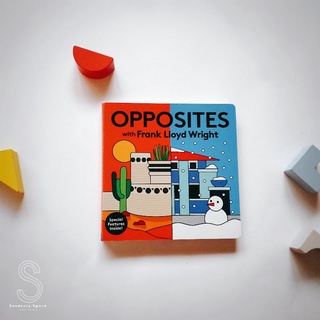 [พร้อมส่ง] Opposites with Frank Lloyd Wright หนังสือคำตรงข้าม