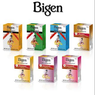 Bigen บีเง็น ผงย้อมผม 6 กรัม มีให้เลือก 7 สี

ผงย้อมผม บีเง็นกลิ่นอ่อน ผสมน้ำหอม ปราศจากแอมโมเนีย
เหมาะสำหรับปิดผมขาว