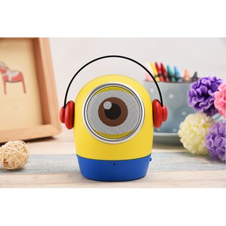 tib ลำโพง บลูทูธ Qute Wireless Speaker มินเนี่ยน น่ารัก เสียงดี ยอดเยี่ยม