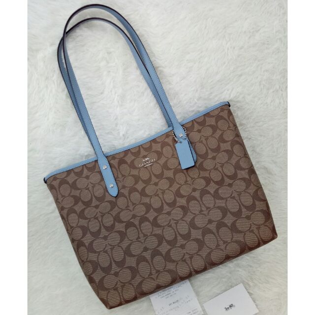 Coach F58292 City Zip Tote ของแท้ 100%