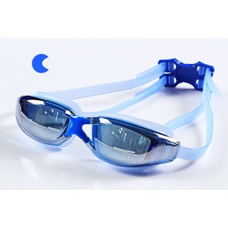 ideecraft แว่นตาว่ายน้ำ swimming glasses Anti fog YUKE สีฟ้า