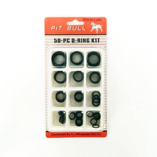 50 PCS ยางโอริง O-Ring Kit Assortment สำหรับท่อประปาแตะซีลอ่างล้างจาน T0392