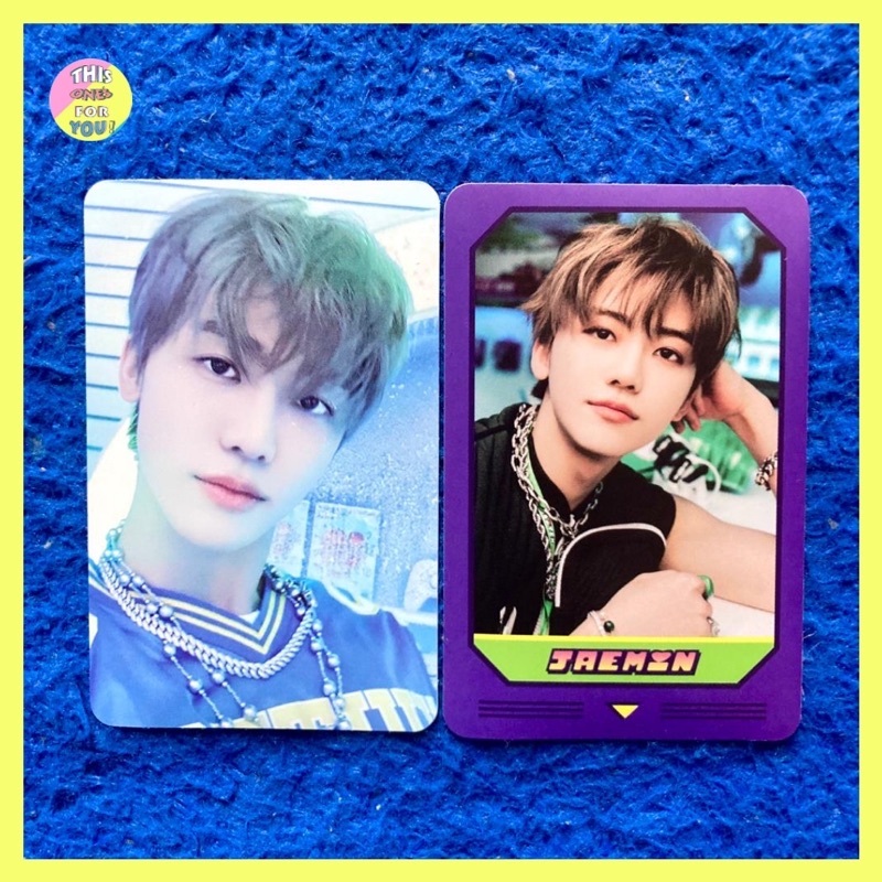 [READY] ชุดสติ๊กเกอร์พีซีภาพถ่ายอย่างเป็นทางการ JAEMIN NCT DREAM Glitch Mode Glimo Pop Up Store MD ก