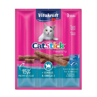 Vitakraft Cat Sticks ขนมแมว แบบแท่ง 1ห่อ บรรจุ 3 Pcs. พร้อมส่ง