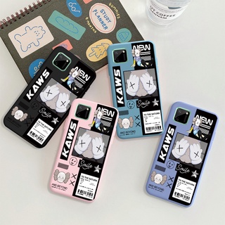 เคสโทรศัพท์มือถือ ซิลิโคน กันกระแทก ลายแบรนด์ Kaws สําหรับ OPPO Realme C11 C12 C15 C2 C20 C11 2021