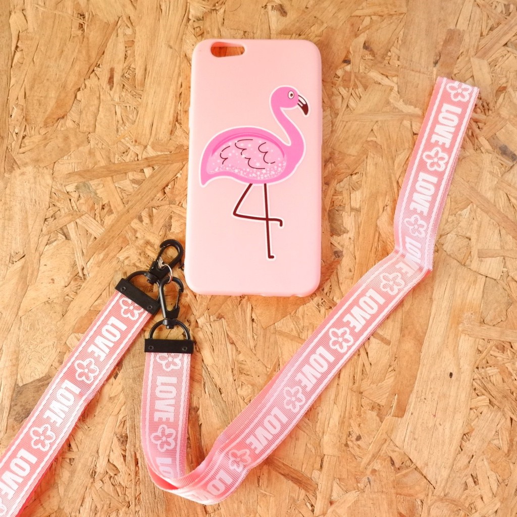 เคสนิ่มลายการ์ตูน+สายคล้องคอ F1s(A59)