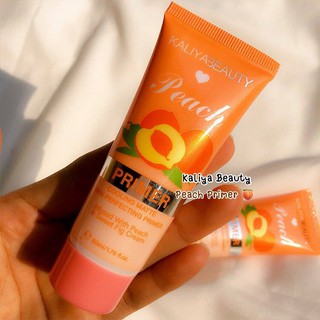 💎 งานแท้ 💯 Kaliya Beauty Peach Primer 🍑ไพรเมอร์ลูกพีช ไพรเมอร์ยูนิคอร์น ช่วยให้เมคอัพติดทน
