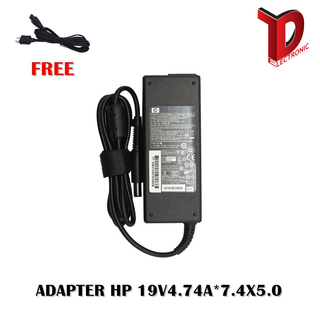 ADAPTER HP 19V4.74A*7.4X5.0  / สายชาร์จโน๊ตบุ๊คเอชพี + แถมสายไฟ #1