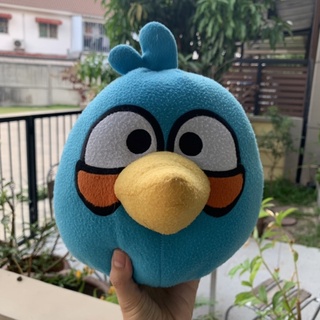 (ส่งต่อ) ตุ๊กตา Angry Bird สีฟ้า