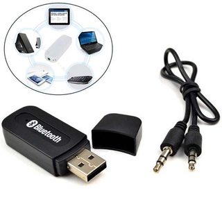 บลูทูธมิวสิค USB Bluetooth Audio Music Wireless Receiver Adapter 3.5mm Stereo Audio BT-163