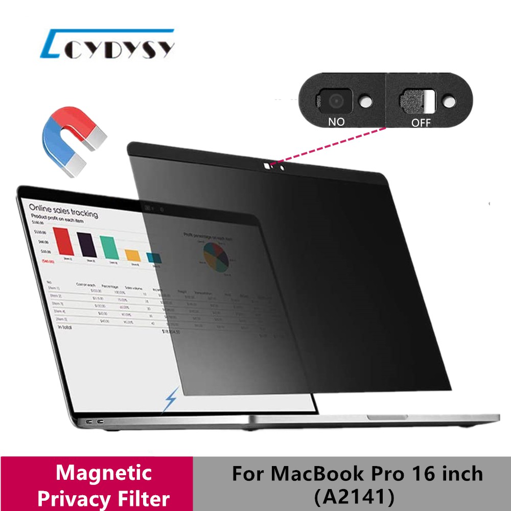 Magnetic Privacy Filter 13.3 2018 A1932 {{Easy On/Off} {Compatible with Macbooks} 