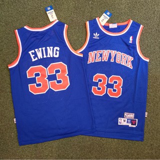 เสื้อบาส NBA Swingman งานปักNew York Nick / 33 Ewing