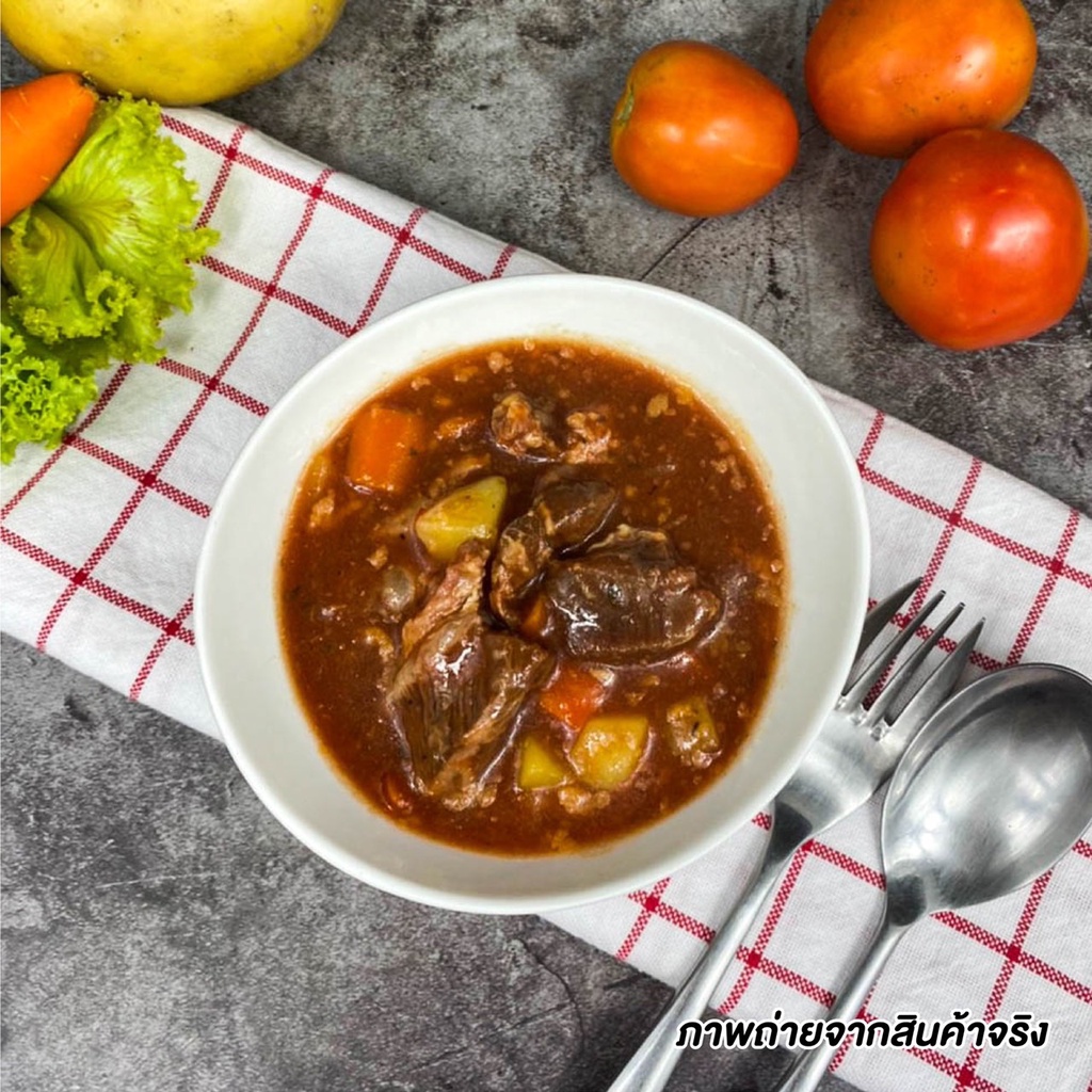 215GPACK สตูว์เนื้อแก้มวัว BEEF CHEEK STEW 炖牛脸颊肉 chefmeereadytoeat