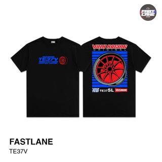 SoA6 //เสื้อยืด Oversize สายซิ่ง T 37  Fastlane เสื้อผู้ชาย/ผู้หญิง!