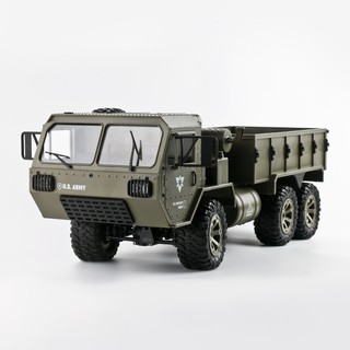 รถบังคับวิทยุ RC US Army Car Truck RTR Fy004 6 WD อัตราส่วน 1:12