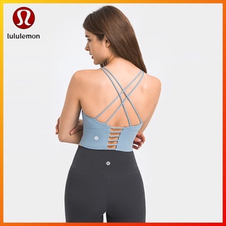 Lululemon  สปอร์ตบรา ระบายอากาศ เซ็กซี่ ใส่สบาย d19095