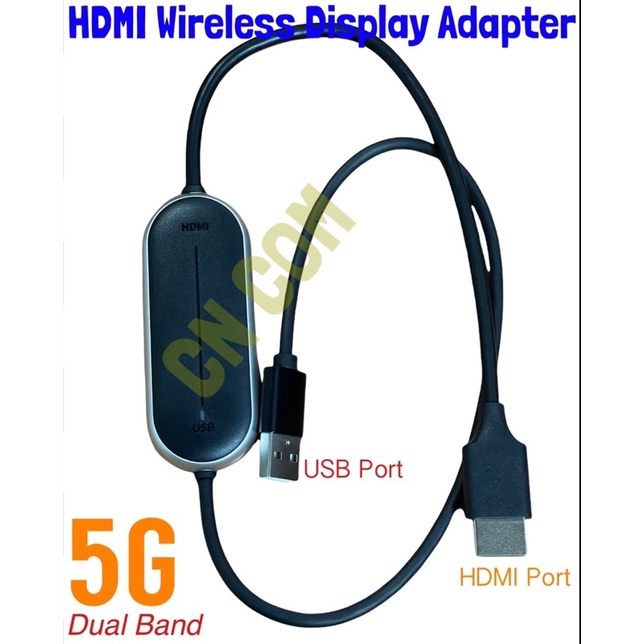 HDMI 4K Wireless Display Adapter Miracast USB+HDMI 4K Wireless Display Adapter UTH-00032 / อะแดปเตอร