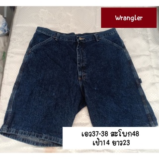 กางเกงยีนส์มือสอง  ทรงช่าง Wrangler เอว37-38