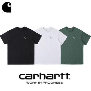 เสื้อยืดคอกลม แขนสั้น พิมพ์ลายหอคอย Carhartt Toolling สําหรับผู้ชาย และผู้หญิง