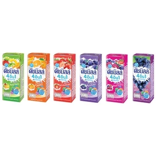 (แพ็ค 4) Dutch Mill 4in1 Micro-Active ดัชมิลล์ 4อิน1 ไมโครแอคทีฟ โยเกิร์ตพร้อมดื่มผสมน้ำผลไม้ 180 มล