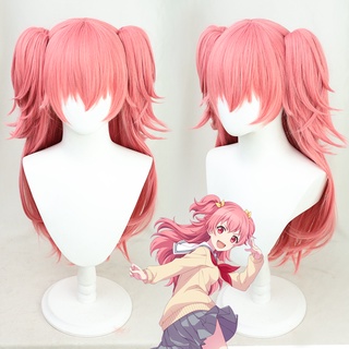 Freeman Momoi Airi Cosplay Wig MORE MORE JUMP Project SEKAI COLORFUL STAGE! 70cm Heat Resistant Synthetic Hair