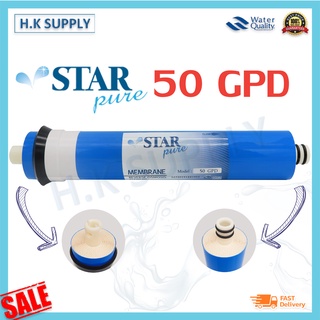 StarPure ไส้กรองน้ำ ไส้กรองเมมเบรน RO เมมเบรน Membrane 50 100 200 GPD เครื่องกรองน้ำ ตู้น้ำหยอดเหรียญ Star pure