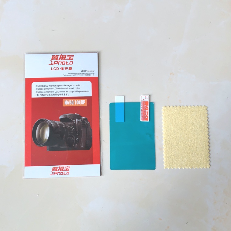 ฟิล์มกันรอยหน้าจอกล้อง pvs แบบนิ่ม สําหรับ Canon 5D2 5D3 600D 60D 6D 700D 750D 70D 1200D 1300D 1500D 200D 100D M3 M5 M10 2 ชิ้นต่อล็อต