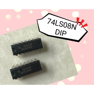 74LS08N  DIP   สินค้ามีสต็อก พร้อมส่ง