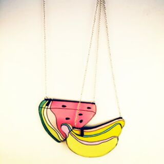 Banana &amp; watermelon bag