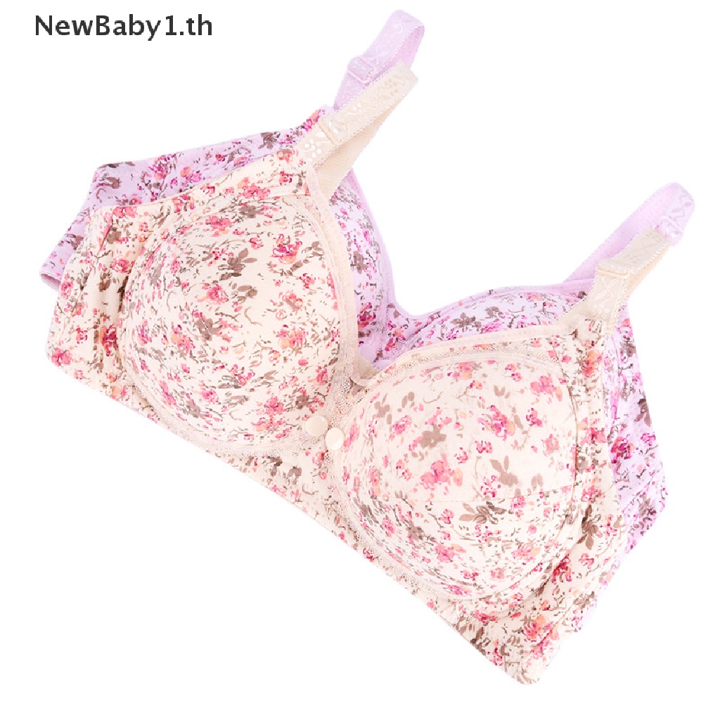 Pregnant Women Underwear Breast Feeding Nursing Bra Flower Breastfeeding  Bras~