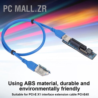 Pc Mall.Zr สายต่อเมนบอร์ด Pci-E X1 Pci-E4X อุปกรณ์เสริมคอมพิวเตอร์