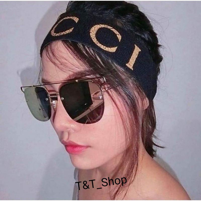 พร้อมส่งค่ะ ยางยืดคาดผม ผ้าคาดผมแฟชั่น ผ้าคาดผมออกกำลังกาย GUCCI