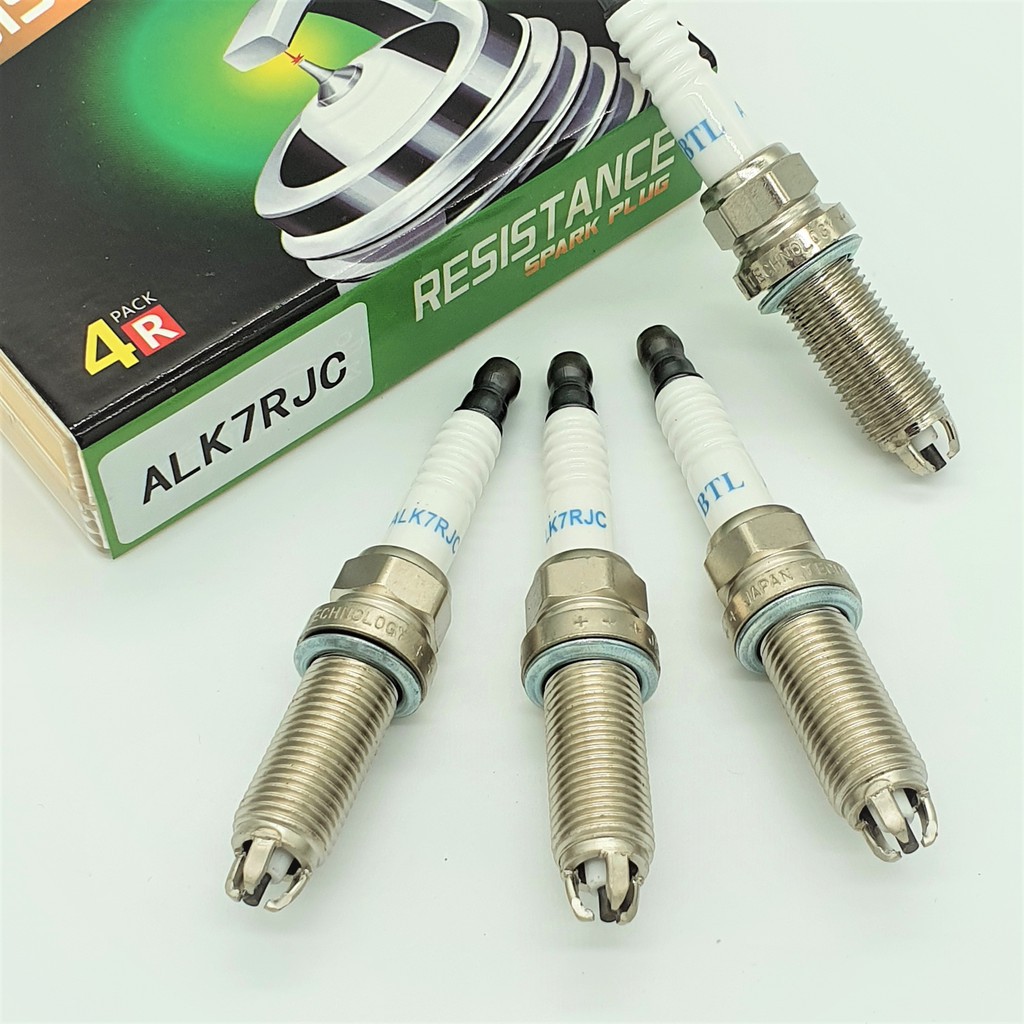 ☈ALK7RJC 3เขี้ยว Spark plugs BTL บีทีแอล หัวเทียนเข็ม (แพ็ค 4 หัว) SC20HR11, FXE20HR11, LZKAR6AP NIS
