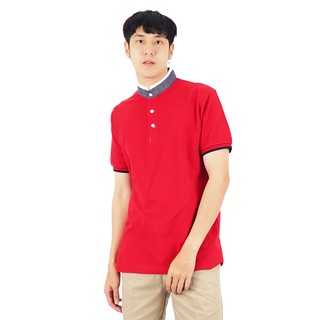 K-know เสื้อโปโลคอจีน Mandarin Collar Polo 03