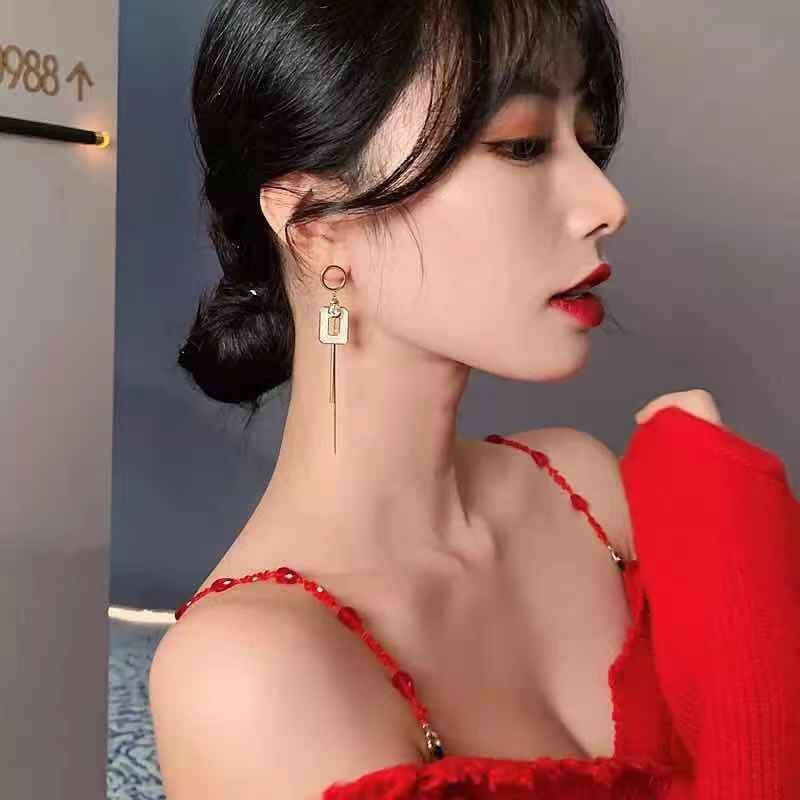 ตา่ งหู Earring925ต่างหูเงินผีเสื้อพู่ต่างหูหญิงน้ำ2020อารมณ์ใหม่ต่างหูต่างหูแฟนinsของขวัญEarring LWEn