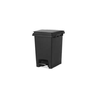 ถังขยะพลาสติกแบบมีเท้าเหยียบ COMBI WARE RX-15E-GRY สีเทา ขนาด 15 ลิตร ถังขยะ Plastic waste bin with foot pedal COMBI WAR