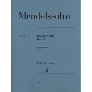 MENDELSSOHN BARTHOLDY Piano Works, Volume I (HN860)