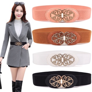 New Fall/winter Elastic Belt Fashion Elastic All-match Dress Belt Ladies Wide Waistbands