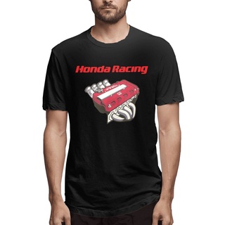 เสื้อยืด พิมพ์ลาย Honda Racing Engine Vtec B16 D1 สีดํา สไตล์สตรีท