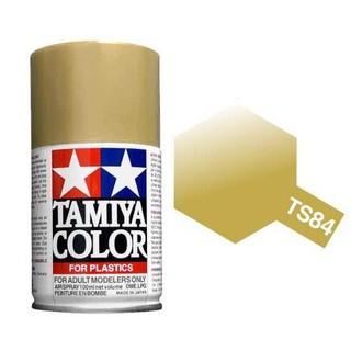 สีสเปรย์ TAMIYA TS-84 Metallic Gold (100 ml)