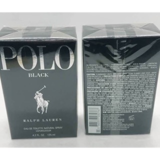 Polo Black EDT 125ml กล่องซีล #polo #ralphlauren