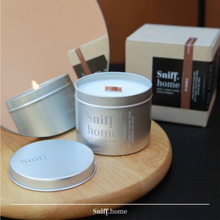 Pet odor candle เทียนหอมดับกลิ่นสัตว์เลี้ยง กลิ่น Furmily 200g ไขถั่วเหลืองธรรมชาติ ไส้เทียนไม้ | Sniff.home