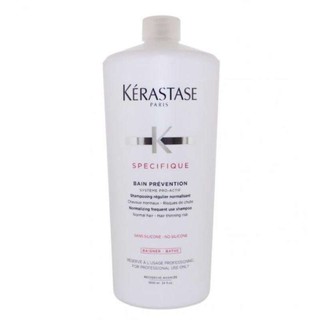 kerastase specifique bain prevention 1000 ML.แชมพูสำหรับผู้ที่มีผมหลุดร่วงง่ายและรังแค